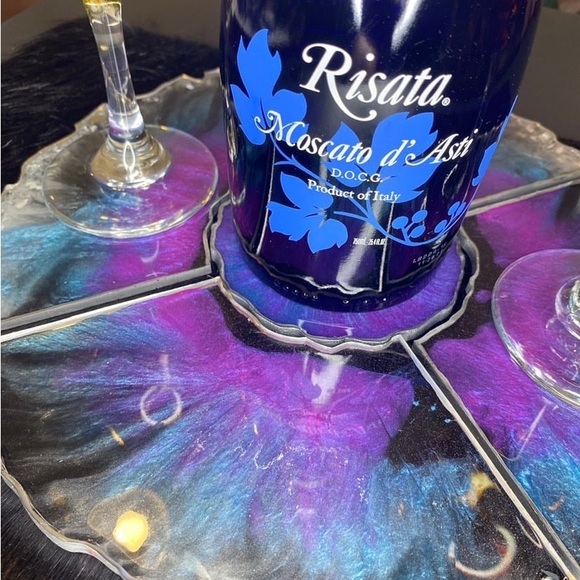 Handcrafted Luxury Resin Coaster Set (Custom) - Picture 6 of 9